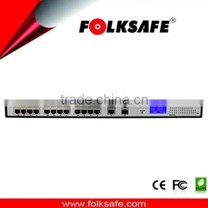 24-Port 10/100Mbps IEEE 802.3af/802.3at PoE Switch Built-in AC96V~264V Power Supply With LCD thumbnail-1