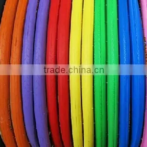 Colorful 24*1 3/8 Inch Bike Tire for 24 Inch Fixed Gear Bike thumbnail-1