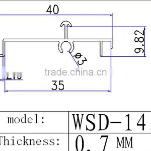 Hot Selling Series Aluminium Window and Door Extrusion Profile thumbnail-1