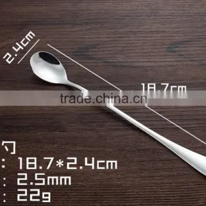 Stainless Long Handle Spoon With Mirror Polishing Factoy Directly in Jieyang thumbnail-4