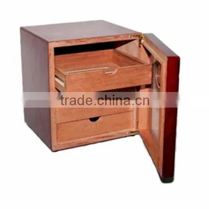 Handmade Lacquer Cigar Box Wood Humidor for Sale thumbnail-2