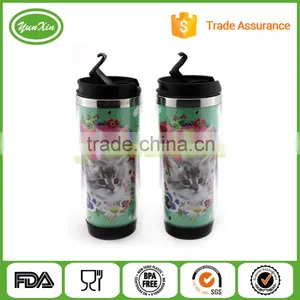 Wholesale Custom Double Wall Stainless Steel Tumbler With DIY Design Paper Insert thumbnail-2