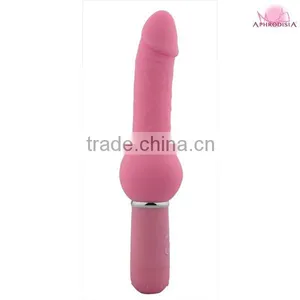 Japanese Sexy Movie Sex Toys Silicone Penis Vibrating Dildo Like Dog Quality Choice thumbnail-1