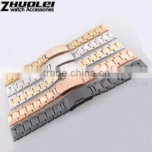 18|19|20|21|22|23mm Stainless Steel Bracelet Wristbands Waych Band thumbnail-4