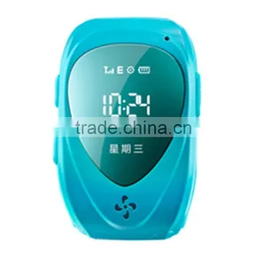 Kids Cell Phone Watch Bracelet Enfant Gps Tracker With SOS Panic Button, LBS+GPS, Mobile Apps and Long Battery Life thumbnail-3