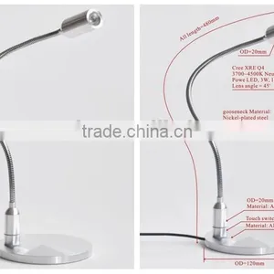 The Hottest Led Reading Bed Light With LED Bubles and Lamp Switch thumbnail-5