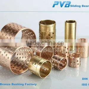 Wrapped CuSn8 Bushes,PRM404450 Oil Holes Bushing Bronze,Bronze Cylindrical Bearing thumbnail-6
