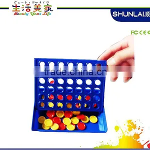 5 in a Line Plastic Chess Set thumbnail-1