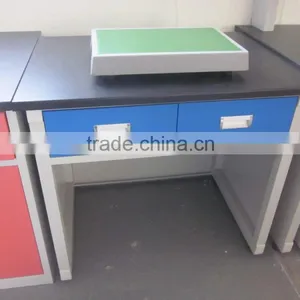 Steel Laboratory Balance Table Computer Table Design Wooden Computer Table thumbnail-1