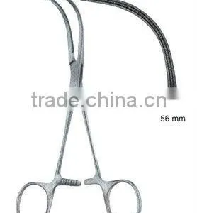 DE BAKEY Peripheral Vascular Clamps 160 Mm, Curved thumbnail-1