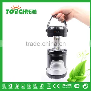 High Power 16 LED Camping Light With Flashlight CE RoHS FCC Certification US Hot Selling Camp Lamp for Travelling and Hiking thumbnail-1