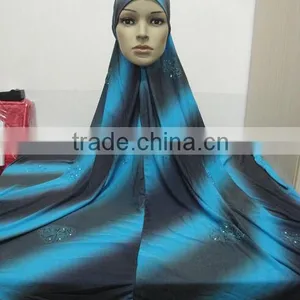 H237 Latest Very Big Size Muslim Hijab,islamic Scarf,can Wear as Coat thumbnail-1