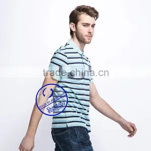 Yarn Dyed China Manufacturer POLO Shirts , 100% Cotton POLO Shirt for Men thumbnail-2
