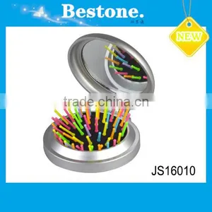 Personalized Pocket Mirror With Comb thumbnail-4
