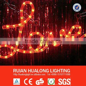 220V High Brightness ce Rohs Normal Rope Light Rice Rope Light thumbnail-1