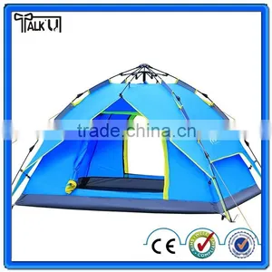 Waterproof 3-4 Person Double Layer Automatic Instant Outdoor Camping Family Tent Inflatable Camping Tent thumbnail-2
