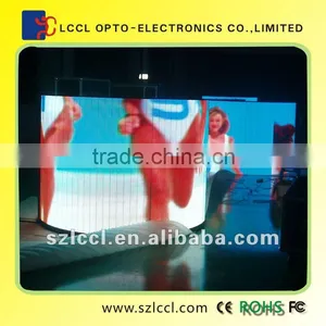 P6 Full Color Curve Cylindrical Led Display Screen Price thumbnail-1