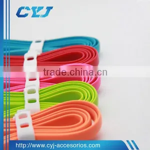 Flat Ultra Thin Usb Cable Fast Sync and Charging thumbnail-2