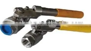 Ball Valve With Deadman Spring Return Handle thumbnail-1