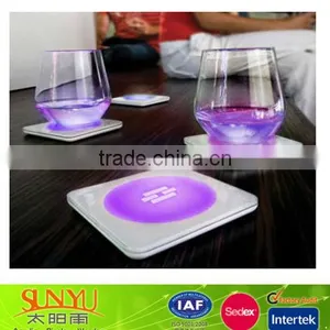 Fashion ABS LED Coaster With Flash thumbnail-1