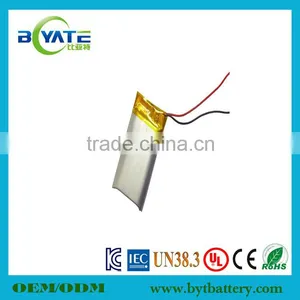 Newest Cheap Rechargeable 3.7v 401020 Polymer Battery With PCB Protection thumbnail-1