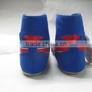 Ukraine Leather Wrestling Shoes Boxing Training Shoes With Original Outsole Hot in Russia Kungfu Sport Shoes Supplier's Choice thumbnail-4