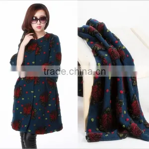In Stock Selling Jacquard Wool Fabric Coat Garment Fabric Supplier's Choice thumbnail-1
