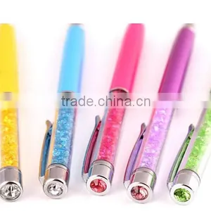 New Design Colorful Wholesale Crystal Ball Pen With Crystal Ends thumbnail-1