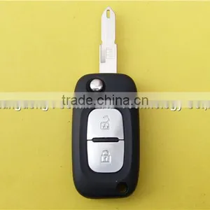 Cheap Folding Key Blank For Renault 2 Button Remote Flip Key Case Fob With 206 Blade thumbnail-2