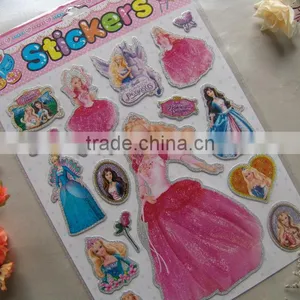 2015 Cheap High Quality Kids Cute Puffy Sticker,3D Cartoon Puffy Sticker thumbnail-2