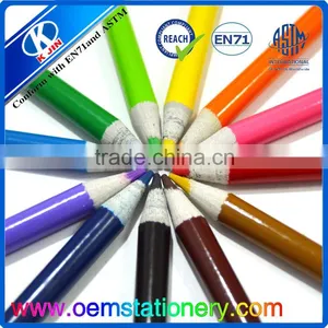 Recyclable 3.5 Inch Color Drawing Paper Pencil thumbnail-5