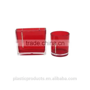 Luxury Plastic Bathroom Tumbler Accessories for Wedding Gift thumbnail-2