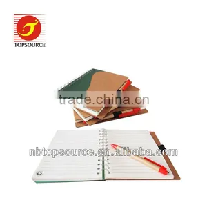 Promotional Recycled Notebook With Pen thumbnail-1