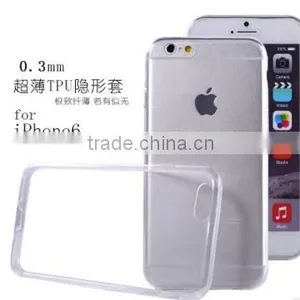Transparent Wholesale Soft Tpu Case for Iphone 6 thumbnail-3