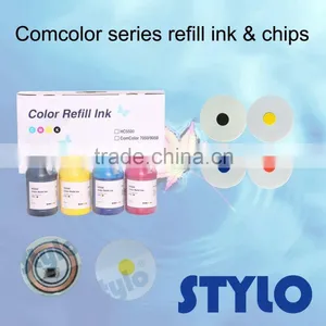 Good Quality and Cheap Price Comcolor 3150 7150 9150 Yellow Refill Ink and Chip thumbnail-1