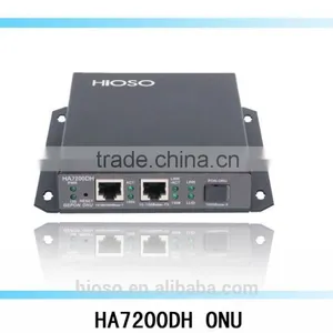 2 RJ45 100/1000M Industrial 1GE+1FE 2 Ports ONU GEPON ONU thumbnail-1