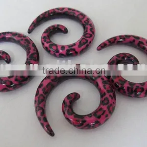 Acrylic UV Body Jewelry,Ear Expander thumbnail-1