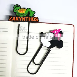 Colorful Funny Soft Pvc Clear Plastic Paper Hanging Paper Clip thumbnail-4