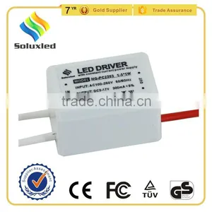 3W Constant Current Close Frame LED Driver With Plastic Cover thumbnail-1