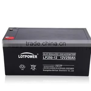 High Discharge Rate 12v 250ah Eps Vrla Battery thumbnail-2