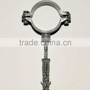 Plastic Pipe Clamp, Pipe Clips PVC 50 mm thumbnail-1