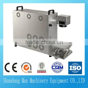 Portable Mini Fiber Laser Marking Machine 10w 20w 30w thumbnail-1