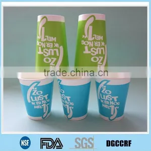 Printed Double PE Coated Cold Paper Cup for Soda/coke/juice Drink and Lid Cover Quality Choice thumbnail-5