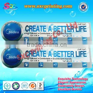 2015 Custom PE PET Plastic Self Adhesive Label With Printing For Toiletries thumbnail-4