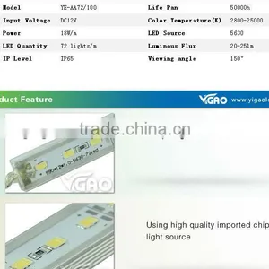 Cheap Dc12v Rigid Led Strip thumbnail-1