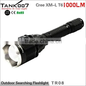 Xm-l t6 LED Flashlight With Twisting Magnetic Dimmer Switch (TANK007 TR08) thumbnail-1