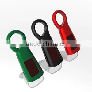 Customized Solar Keychain With LED Flashlight thumbnail-1