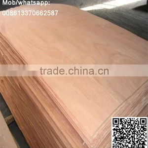 Natural Crown Cut Red Color Olive Wood Veneer thumbnail-2