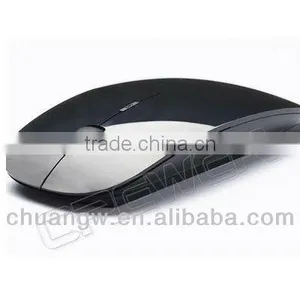 Super Slim Fashionable 2.4GHz High Qulity Wireless Optical Mouse/Mice + USB 2.0 Receiver for PC Laptop thumbnail-1