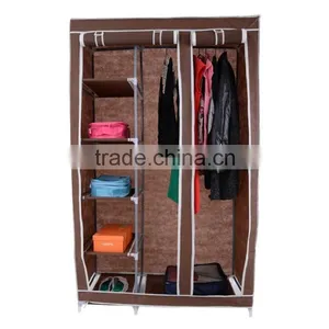 Folding Non-woven Fabirc Temporary Wardrobe thumbnail-1